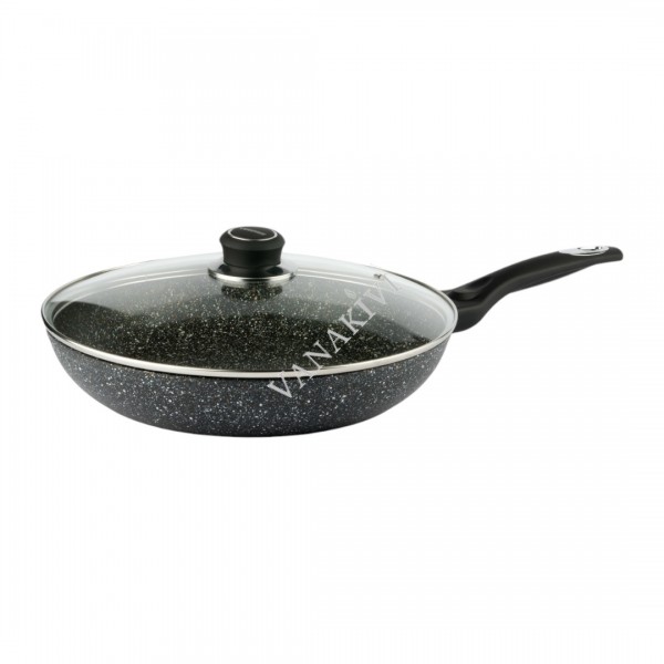 Praepann Tiross 28cm marmorkattega, kaanega