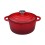 Enameled cast iron casserole pot Chef & Cook 3,7L red