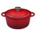 Ahjupott Chef & Cook 6,0L punane Ahjupott Chef & Cook 6,0L punane