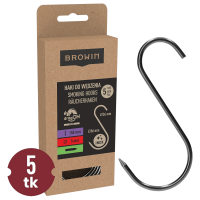 Lihariputuskonks BROWIN 5x150mm roostevaba (5tk)
