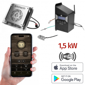 Smoker Controller "dragON" with Wi-Fi Connection 1,5kW