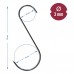 Meat hook BROWIN 3x150 stainless steel (5pcs)