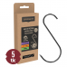 Meat hook 4x150 stainless steel (5pcs) BROWIN Meat hook 4x150 stainless steel (5pcs) BROWIN