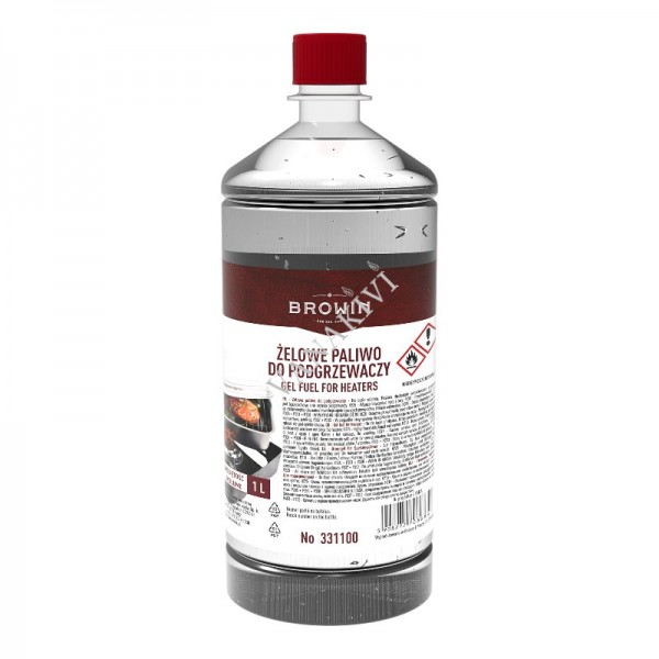 Geelipõleti täitegeel BROWIN (1 L)