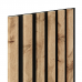 Seinapaneel WOODLINE 2700x300 wotan tamm/must