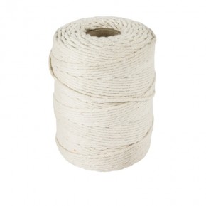 Lihanöör (puuvill, valge, 240°C) 55m BROWIN