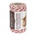 Butcher's Twine (Cotton, White/Red, 240°C) 55m BROWIN