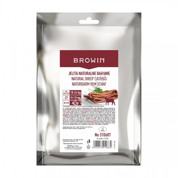 Sheep Casings Ø18/20mm, 91m BROWIN