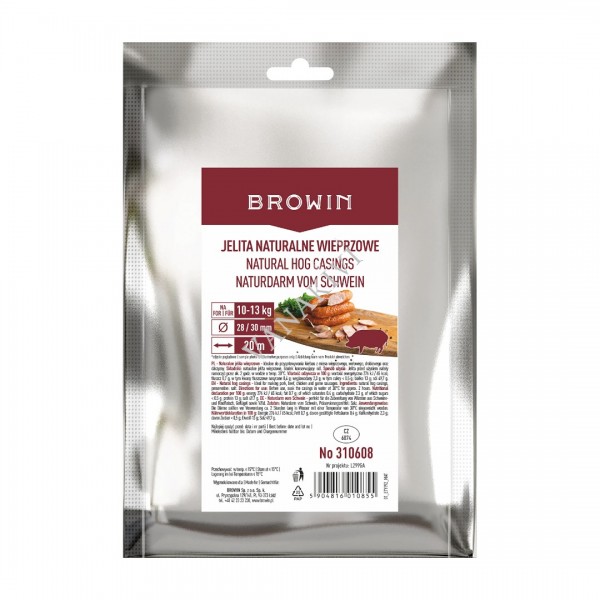 Hog Casings Ø28/30mm, 20m BROWIN