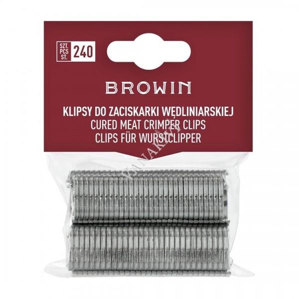Klipsaatori klipsid 240tk BROWIN