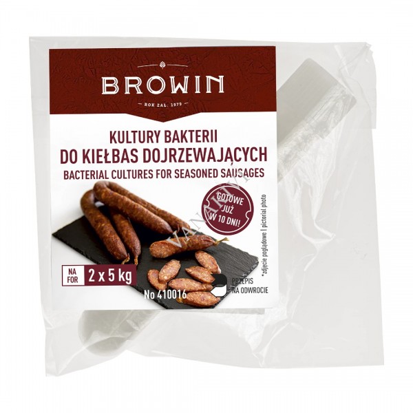 Bakterikultuurid chorizole ja salamile 2g BROWIN