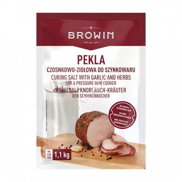 Nitritsool "Pekla" küüslaugu-ürdiseguga keedusingile 100g BROWIN