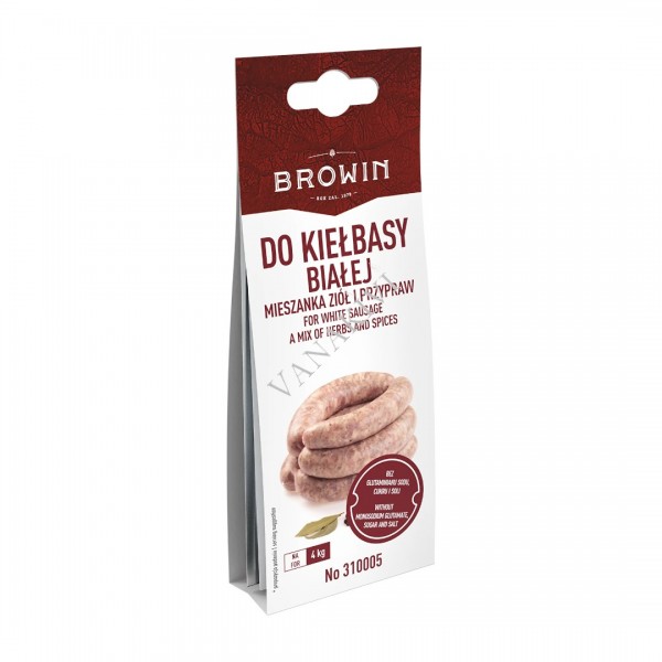 Herb and Spice Mix for Raw Sausage 30g BROWIN Herb and Spice Mix for Raw Sausage 30g BROWIN