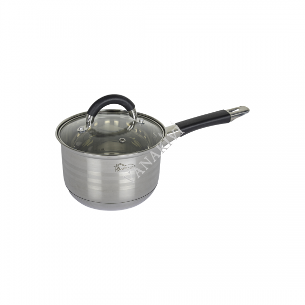 Cooking Pot with Long Handle Chef & Cook 16cm 2,1L Stainless Steel