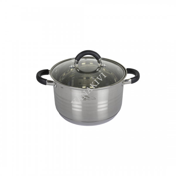 Cooking Pot with Lid Chef & Cook 16cm 2.1L Stainless Steel