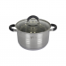 Cooking Pot with Lid Chef & Cook 22cm 5.1L Stainless Steel