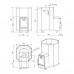 Sauna stove COZY 12-TW