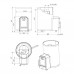 Sauna stove COZY 12-O-TW