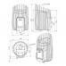 Sauna stove COZY 12-SW