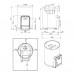 Sauna stove COZY 18-O