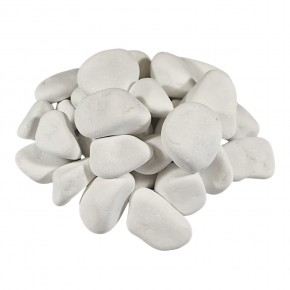 Sauna stones rounded <10cm white 10kg