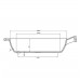 Cast iron pan MAYSTERNYA 26x6cm, with wooden handle Cast iron pan MAYSTERNYA 26x6cm, with wooden handle