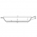 Grill Pan 28x28x4cm cast Iron MAYSTERNYA, with wooden handle