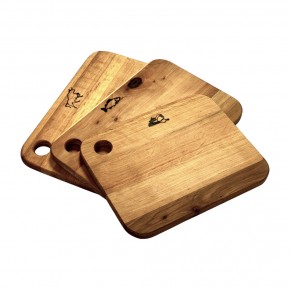 Cutting board set MAYSTERNYA (3 pcs, wood)