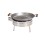 Wokpan with gascooker GrillSymbol 45cm stainless steel