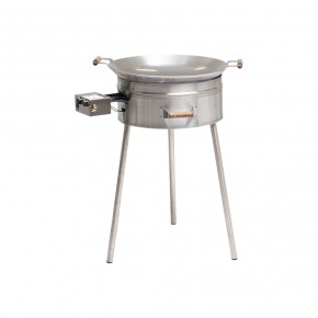 wokpan with gascooker GrillSymbol 54cm