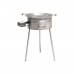Wokpann gaasipõletiga GrillSymbol 54cm
