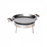 Paellapann gaasipõletiga GrillSymbol 46cm roostevaba