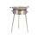 Paellapan with gascooker GrillSymbol 58cm stainless steel
