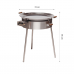Paellapan with gascooker GrillSymbol 72cm stainless steel