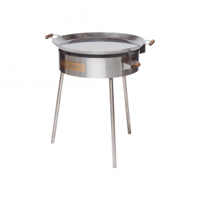 Paellapan with gascooker GrillSymbol 72cm stainless steel