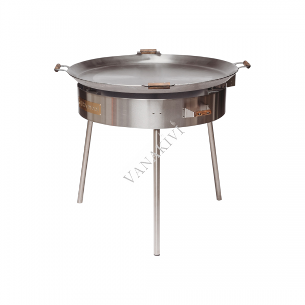 Paellapan with gascooker GrillSymbol 96cm light