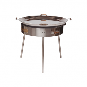 Paellapan with gascooker GrillSymbol 96cm stainless steel