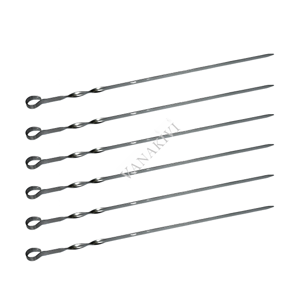 Grill Skewers 10x1,5mm 55cm 6pcs Grill Skewers 10x1,5mm 55cm 6pcs