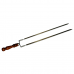 Grill Skewer with double blade and Wooden Handle 65/50 cm Grill Skewer with double blade and Wooden Handle 65/50 cm