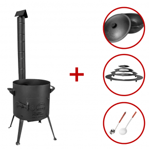 Kazani komplekt 10L korstnaga