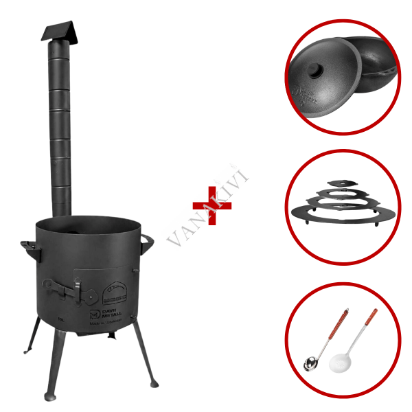 Kazani komplekt 12L korstnaga