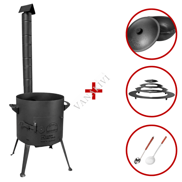 Kazani komplekt 16L korstnaga